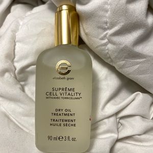 Elizabeth grant dry treatment oil.